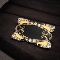 60's vintage silver brooch