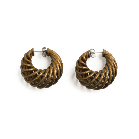 3D printed necklace / bracelet / pierces / ring_3 colors