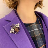Italian designer's bee brooch
