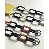 Italian designer's mobile strap_long 2 colors