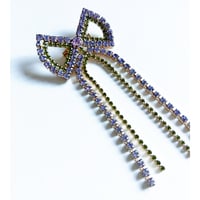 Italian designer's crystal brooch