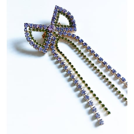Italian designer's crystal brooch