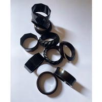 Venezian designer's buffalo bangle