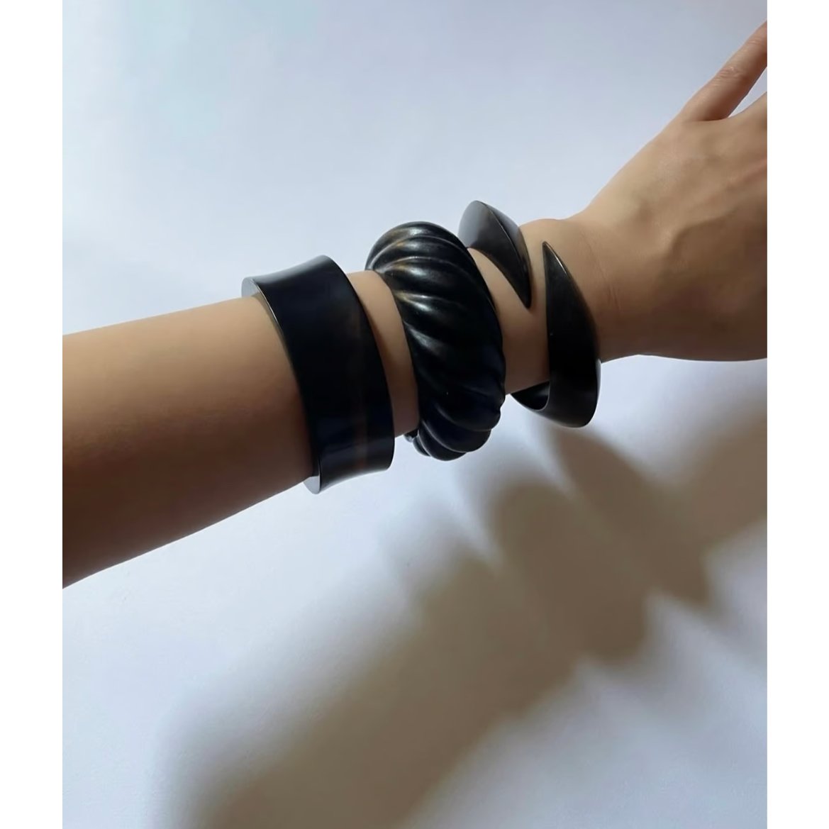 Venezian designer's ebony bangle | milamilan
