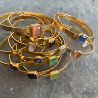 Italian designer's natural stone bangle_square