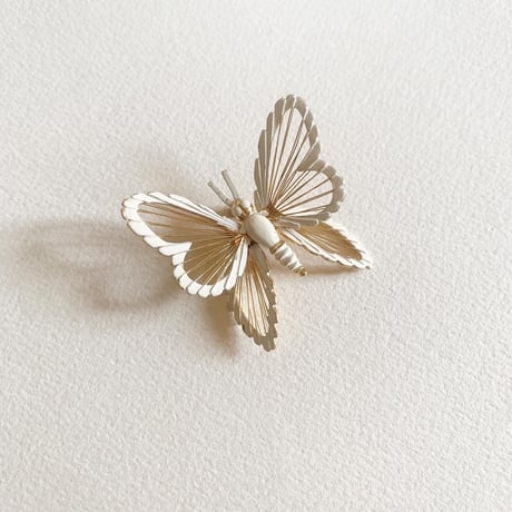 60's vintage butterfly brooch