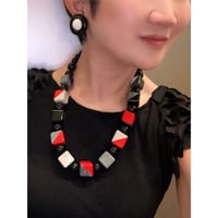 Venezian designer's resin necklace