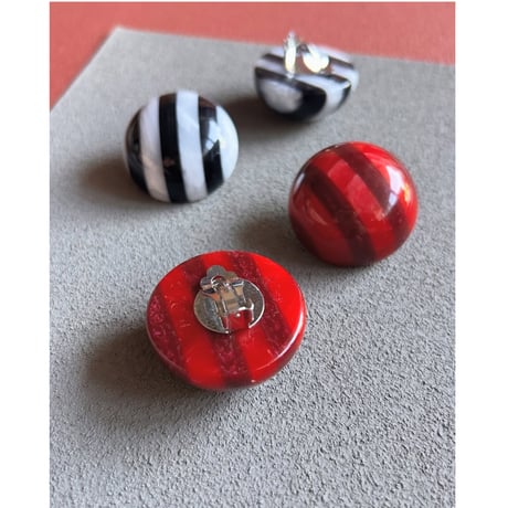 Milanese designer's vintage resin earrings