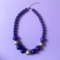 60's vintage lucite necklace