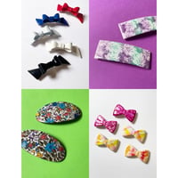 70’s vintage hair barrette_4 item
