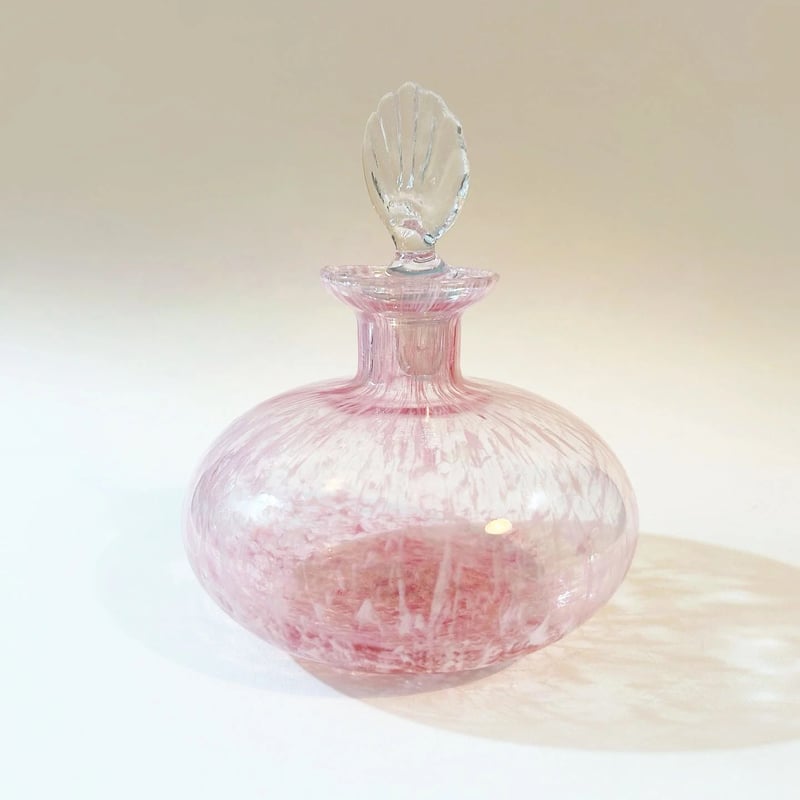 Vintage venetian glass perfume bottle | milamilan