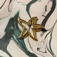 60's vintage starfish brooch