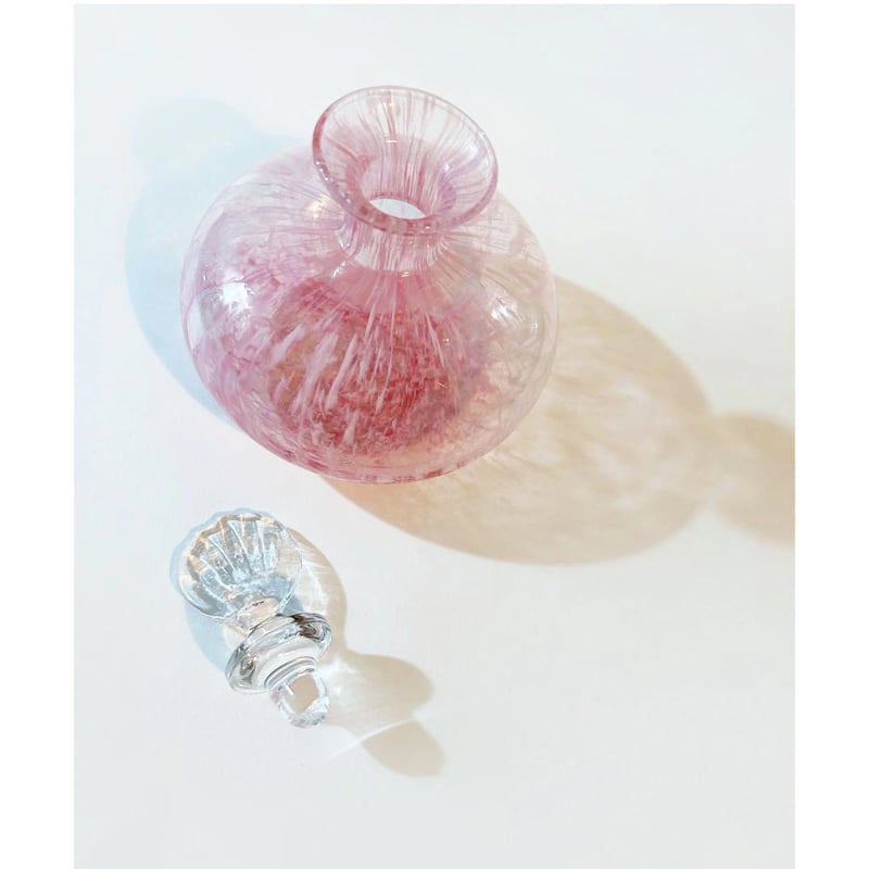 Vintage venetian glass perfume bottle | milamilan