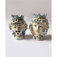 Vintage sicilian ceramic vase