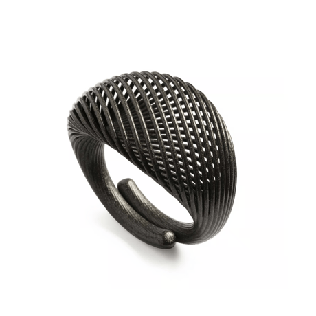 3D printed necklace / bracelet / pierces / ring_3 colors