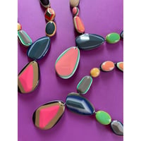 Venezian designer's resin necklece