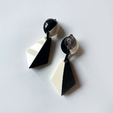 Milanese designer's vintage resin earrings