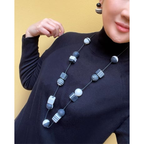 Venezian designer's resin necklace