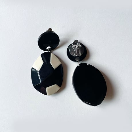 Milanese designer's vintage resin earrings