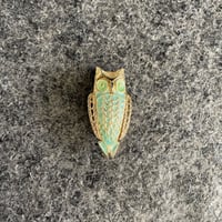 Italian designer's  owl brooch
