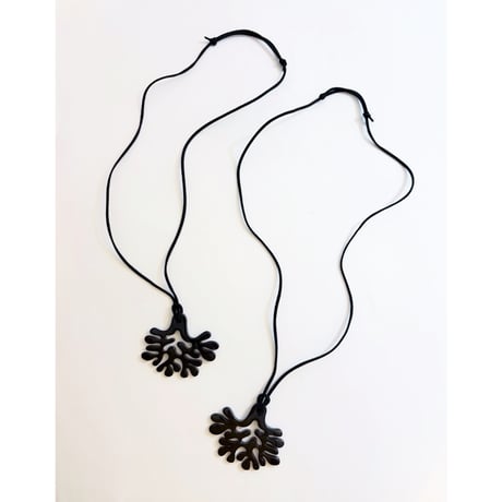 Venezian designer's buffalo horn necklece_2 colors