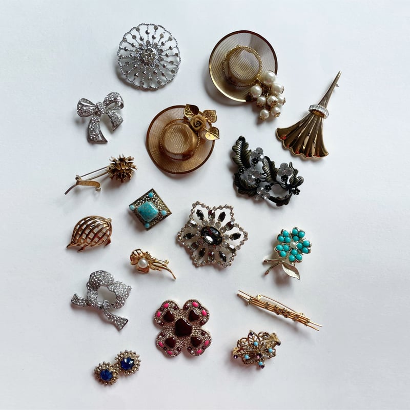 60's vintage brooch | milamilan