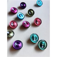 Milanese designer's vintage resin earrings