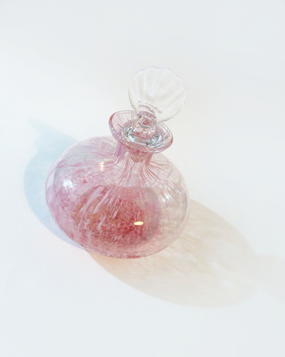 Vintage venetian glass perfume bottle | milamilan