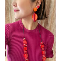 Venezian designer's resin necklace