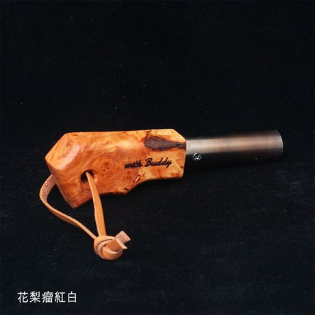 山形の『With Buddy HANDMADE WORKS』さんとのコラボ “熊おどし”（単発爆竹仕様）