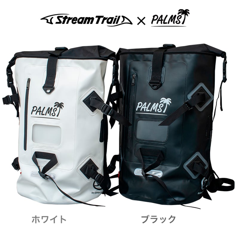 STREAM TRAIL ストリームトレイル バックパック ドライタンク 黒 パームスドライタンク40L | PALMS ONLINE SHOP