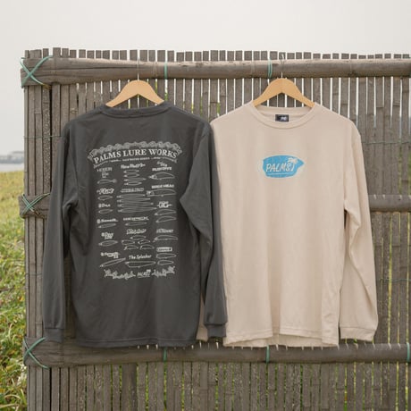 "PALMS LURE WORKS" -SALT WATER SERIES- ドライロングスリーブTシャツ
