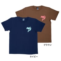 超厚手U.SコットンムーンロゴTシャツ（7.1oz.スーパーへヴィーウェイト）