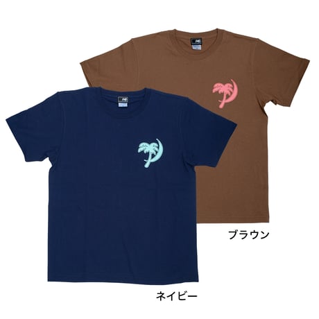 超厚手U.SコットンムーンロゴTシャツ（7.1oz.スーパーへヴィーウェイト）