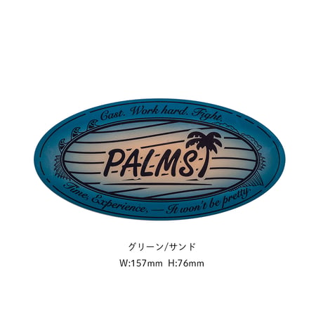 "FIELD STATEMENT" ロゴステッカー オーバル