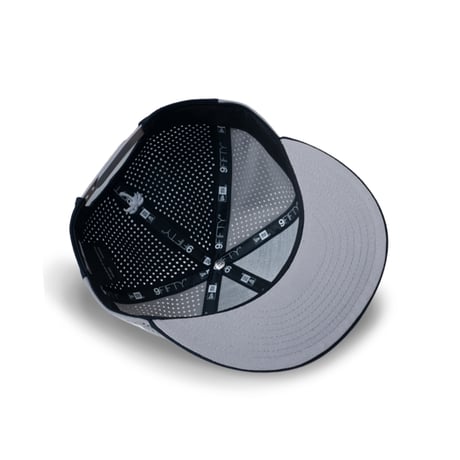 PALMS×NEW ERA 9FIFTY "Standard Logo" ／ネイビー×グレー