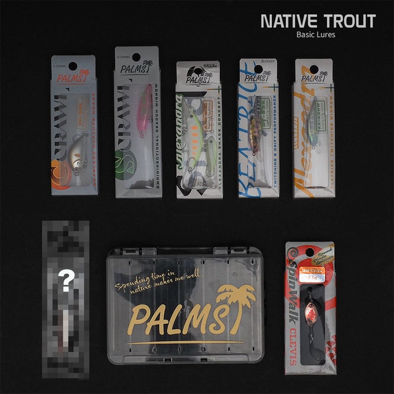 渓流トラウト］ベーシックルアー福袋 | PALMS ONLINE SHOP