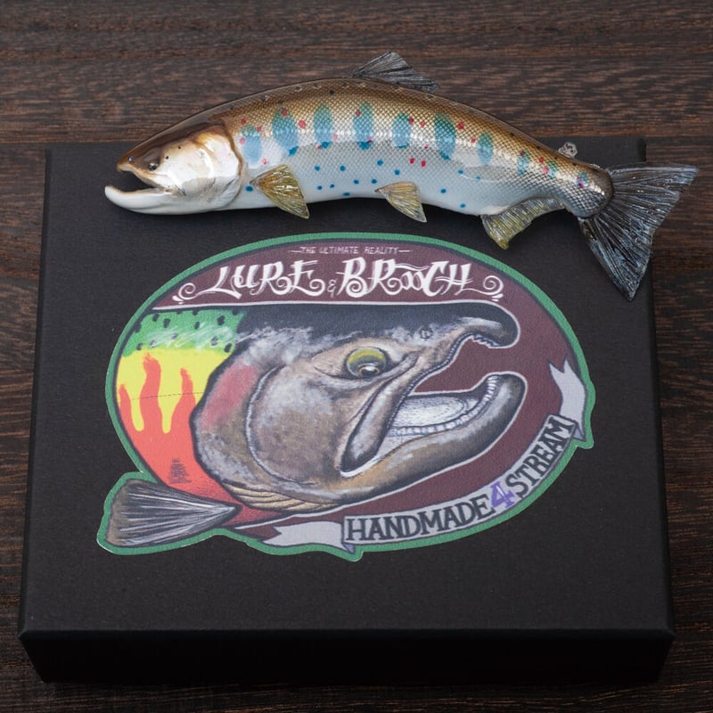 トラウトブローチ　本流アマゴ 長良川本流アマゴ！二刀流編！ | フィッシング遊