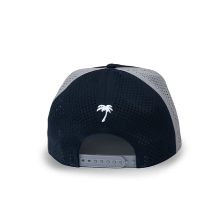 PALMS×NEW ERA 9FIFTY "Standard Logo" ／ネイビー×グレー