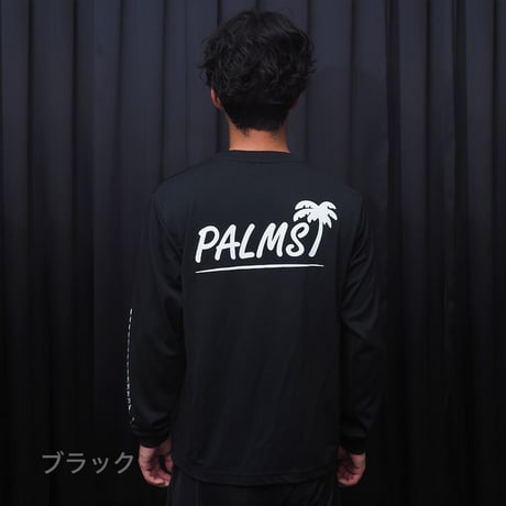 PALMS 35周年記念  4.4オンス バックロゴドライロングスリーブTシャツ