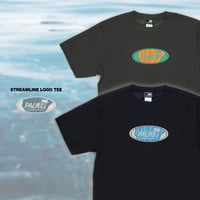 "STREAMLINE LOGO" TEE｜コットン × 機能素材のダブルフェイスクロスボディ