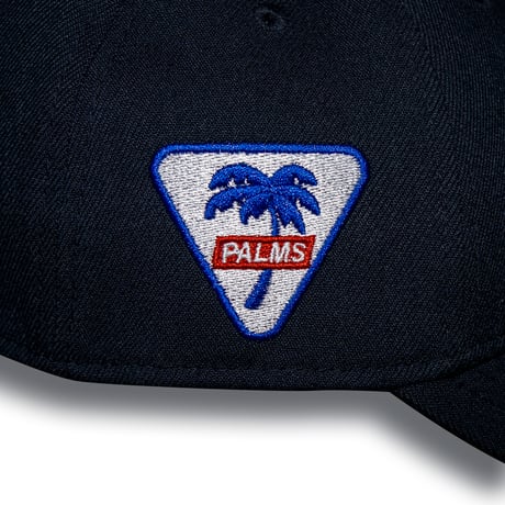 PALMS×NEW ERA 9FORTY Stretch Snap "Small Logo"／ネイビー