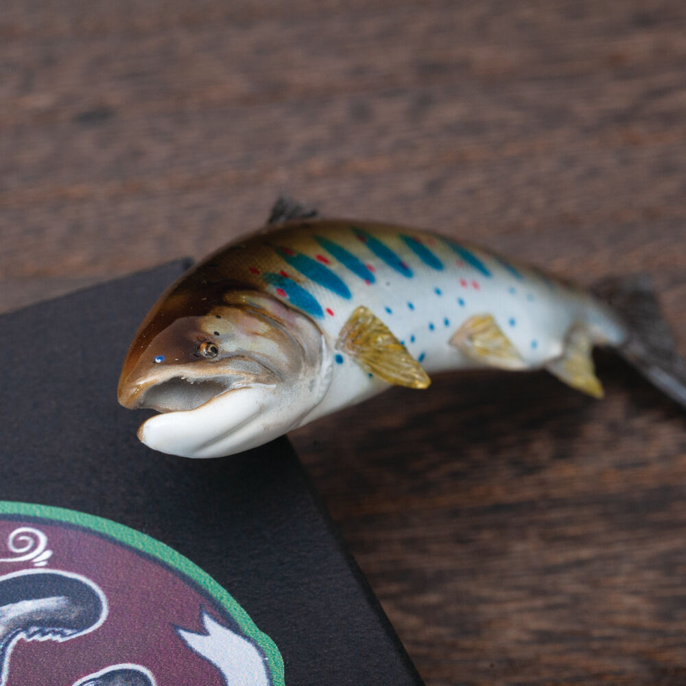 トラウトブローチ　本流アマゴ トラウトブローチ 本流アマゴ トラウトブローチの紹介 | SAITO CRAFT WORKS