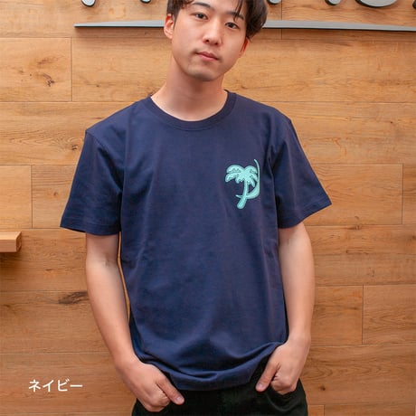 超厚手U.SコットンムーンロゴTシャツ（7.1oz.スーパーへヴィーウェイト）