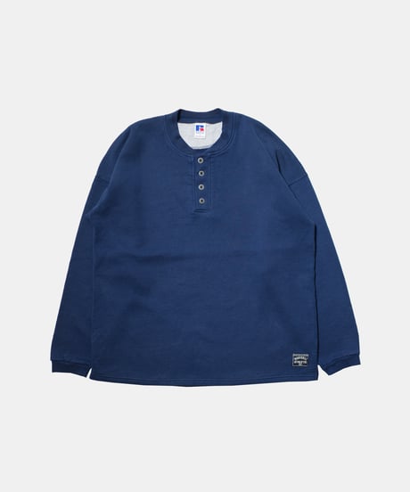 90's Russell Henryneck Sweatshirts L