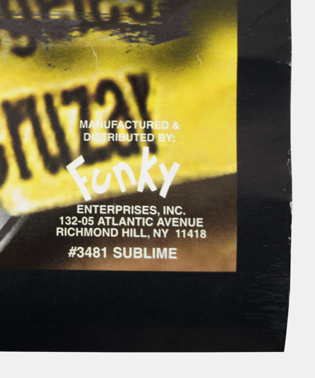 NOS 2001's Sublime's Brad Nowell "Crazyfool (Portrait of a Punk)" Poster 88×56