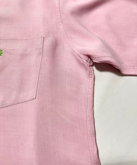 50's Elbeco Rayon Loop Collar Shirts M