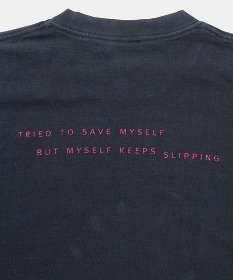 90's Nine Inch Nails "Tried to Save Myself Slipping" S/S T-shirts XL