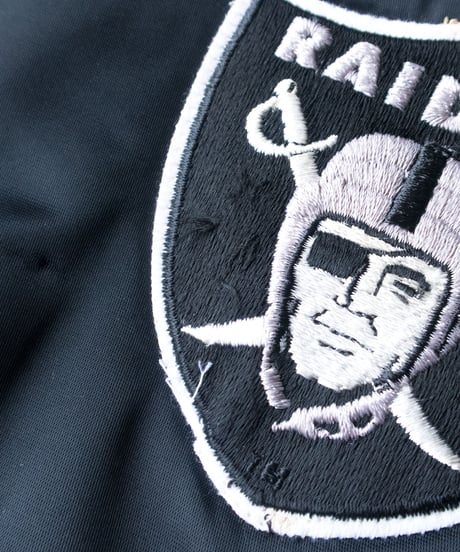 80-90's STARTER "NFL Raiders" Stadium Jacket L