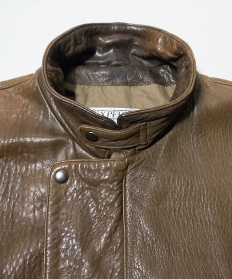 Expedition By Robert Comstock Leather Jacket 46